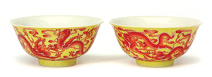 Chinese Yellow Bowls