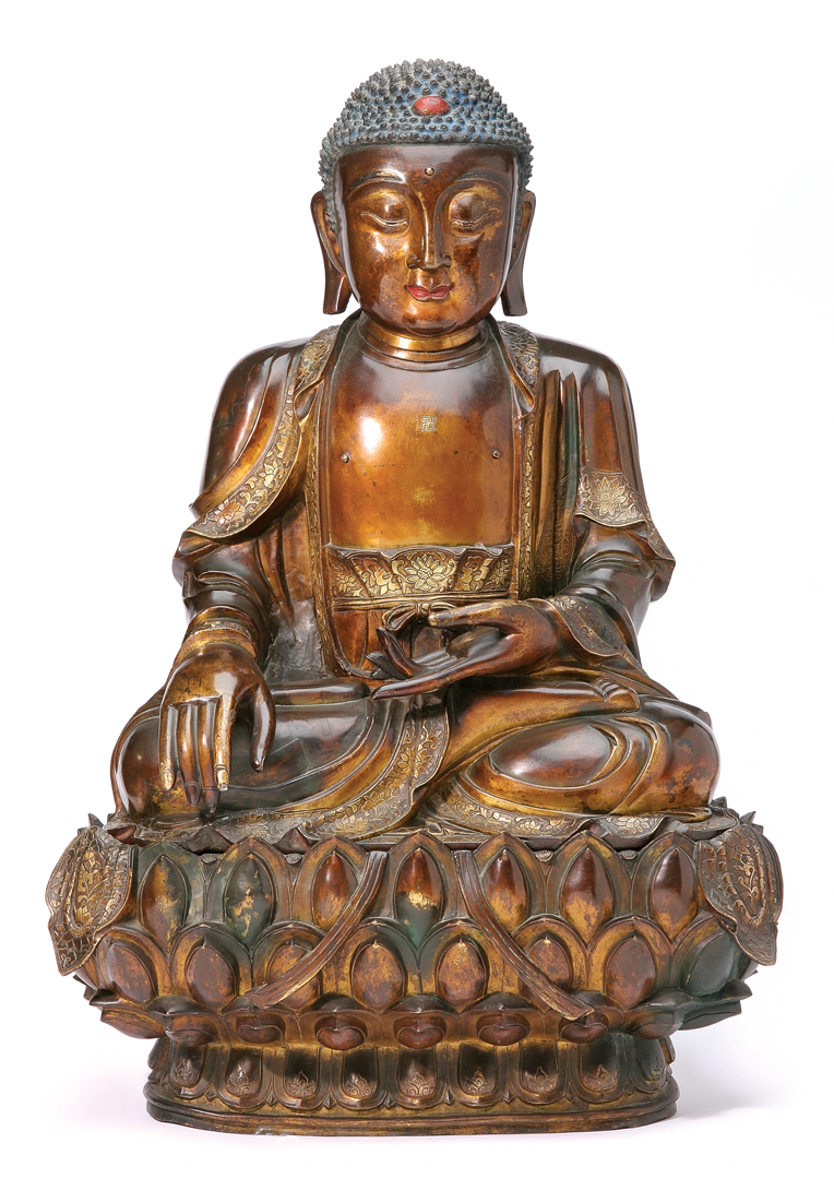 Chinese bronze Buddha